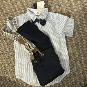 H&M Suspenders Set